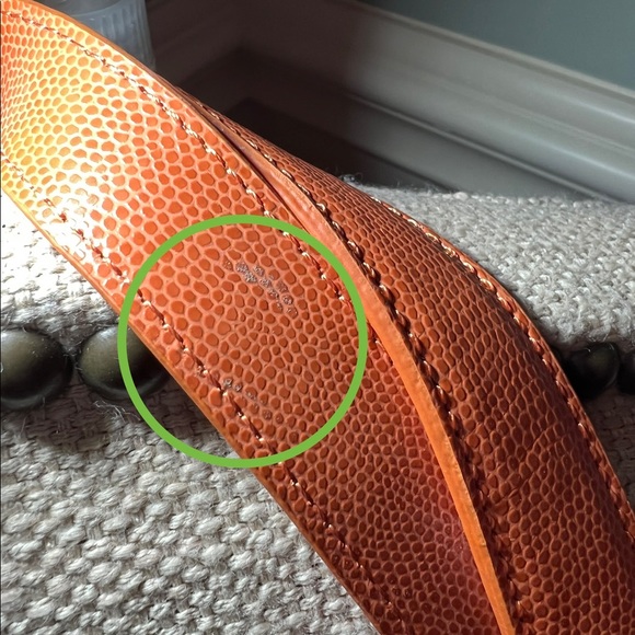 PRICE DROP*Make offer* LAUREN Ralph Lauren Orange Snake Skin Pattern Purse - Picture 15 of 16